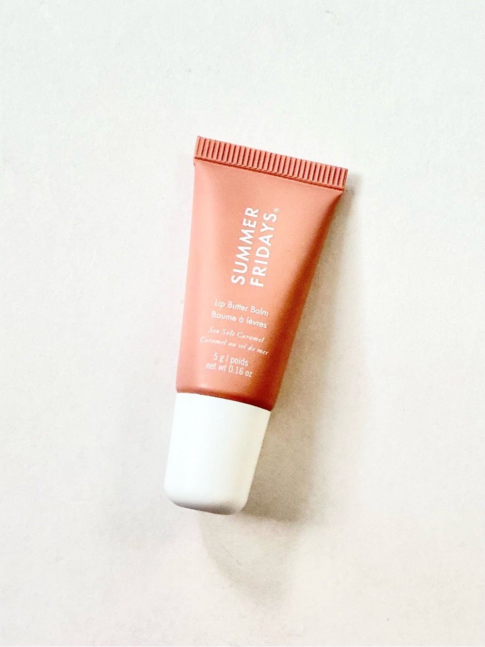 Summer Fridays Lip Butter Balm • Sea Salt Caramel Limited Edition • 5g / 0.16 oz